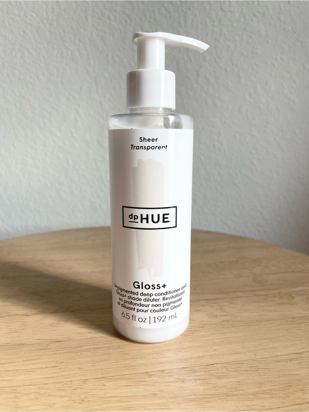 dpHUE Gloss+ Sheer Transparent Unpigmented Deep Conditioner